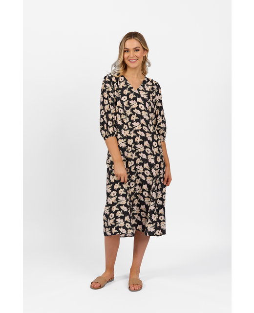 Vasalli Round Neck Dress - Thea