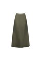 Vassalli Pull On Skirt - Khaki