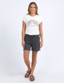 Foxwood Eva Rose Tee - Vintage White