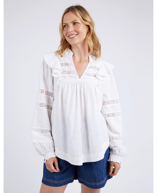 Elm Bonnie Blouse - Marshmellow