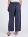 Elm Bliss Washed Pant - Washed Navy