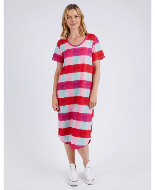 Elm Monaco Check Dress - Multicolour Check