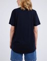 Elm Terra Tee - Navy and Multi Stripe