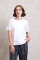 Neris Lace Work Top - White