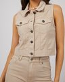 All About Eve Harper Vest - Beige