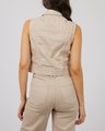 All About Eve Harper Vest - Beige