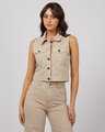 All About Eve Harper Vest - Beige