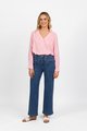 Vassalli Wide Leg Full Length Jean - True Blue