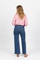 Vassalli Wide Leg Full Length Jean - True Blue