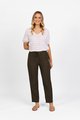 Vassalli Slim Leg Pant - Khaki