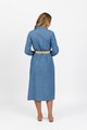 Vassalli Shirt Dress - Blue Wash