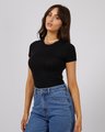 All About Eve Everyday Tee - Black