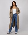 All About Eve Staple Trench Coat - Tan