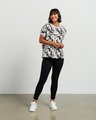 Et Alia Brea Top - Fiorello Print