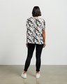 Et Alia Brea Top - Fiorello Print