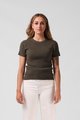 RPM Knited SS Top - Dark Khaki