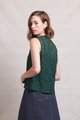 Neris Finer Things Lace Top - Verde