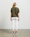 Et Alia Harlee Top - Olive Jacquard