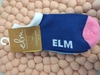 Elm No Show Socks 2 pk - Holiday Sun 