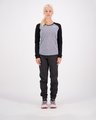 Mons Royale Icon Raglan - Grey Heather / Black