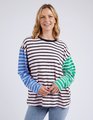 Elm Sally Stripe L/S Tee - Pinkaboo