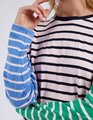 Elm Sally Stripe L/S Tee - Pinkaboo