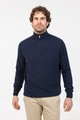 MKM Lightweight Half-zip Sweater - Twilight