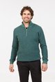 MKM Sweater Textured Half Zip 