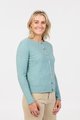 MKM Paua Shell Button Cardigan - Topaz