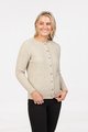 MKM Classic Cable Cardigan - Natural