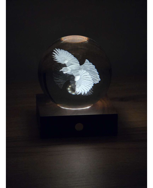 Gingko - Tui - 3D Laser Engraved LED Light