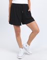 Elm Xanthe Rib Shorts - Black