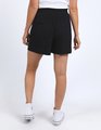 Elm Xanthe Rib Shorts - Black