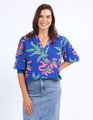 Elm Leilani Blouse - Lani Tropical Print