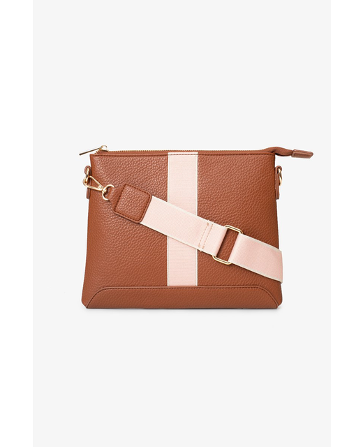 Antler Ruby Bag - Tan and Apricot