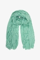 Antler Scarf - Green Diamond