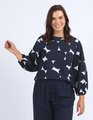 Elm Demi Spot Top - Spot Print