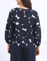 Elm Demi Spot Top - Spot Print