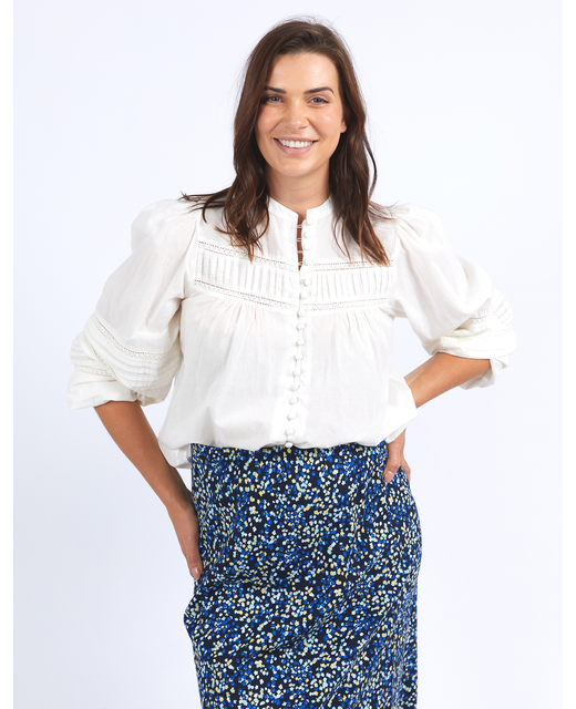 Elm Marci Blouse - Marshmellow