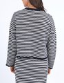 Elm Rosie Stripe Knit - Navy/White