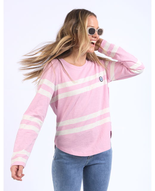 Elm Sllegra L/S Tee - Soft Pink