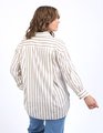 Foxwood Walter Striped Shirt - Vintage White