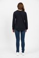 Vassalli Round Neck Top - Midnight