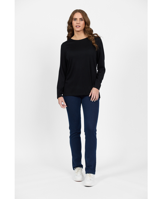 Vassalli Merino Long Sleeve - Black