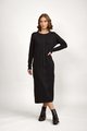 Knewe Label Alex Dress - Black/Charcoal