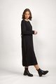 Knewe Label Alex Dress - Black/Charcoal