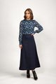 Knewe Label Perry Skirt - Ink Denim