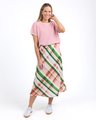 Elm Bree Skirt - Multi Check