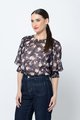 Seeking Lola Magnificent Top - Navy Lurex