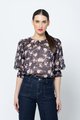 Seeking Lola Magnificent Top - Navy Lurex